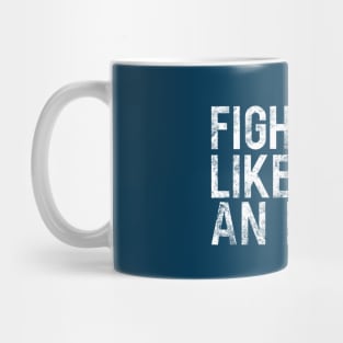 Fight like an eagle Mug